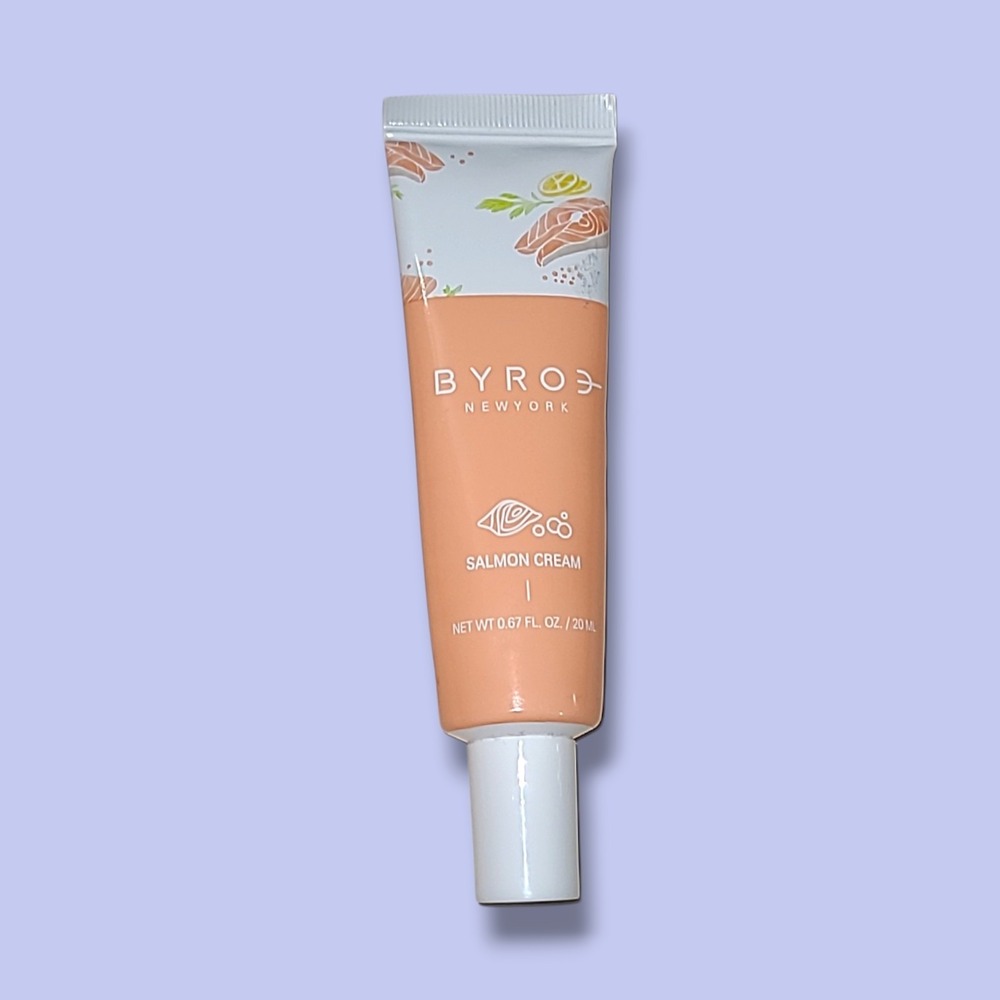 BYROE Salmon Cream 20ml 0.67oz Travel Size Face Moisturizer Peptides New